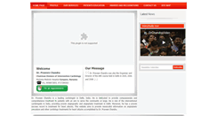 Desktop Screenshot of drpraveenchandra.com